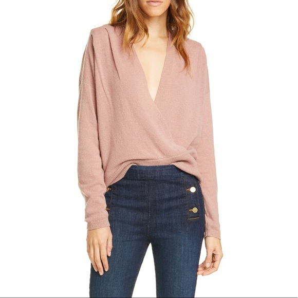 Frame Criss Cross Cashmere Sweater 